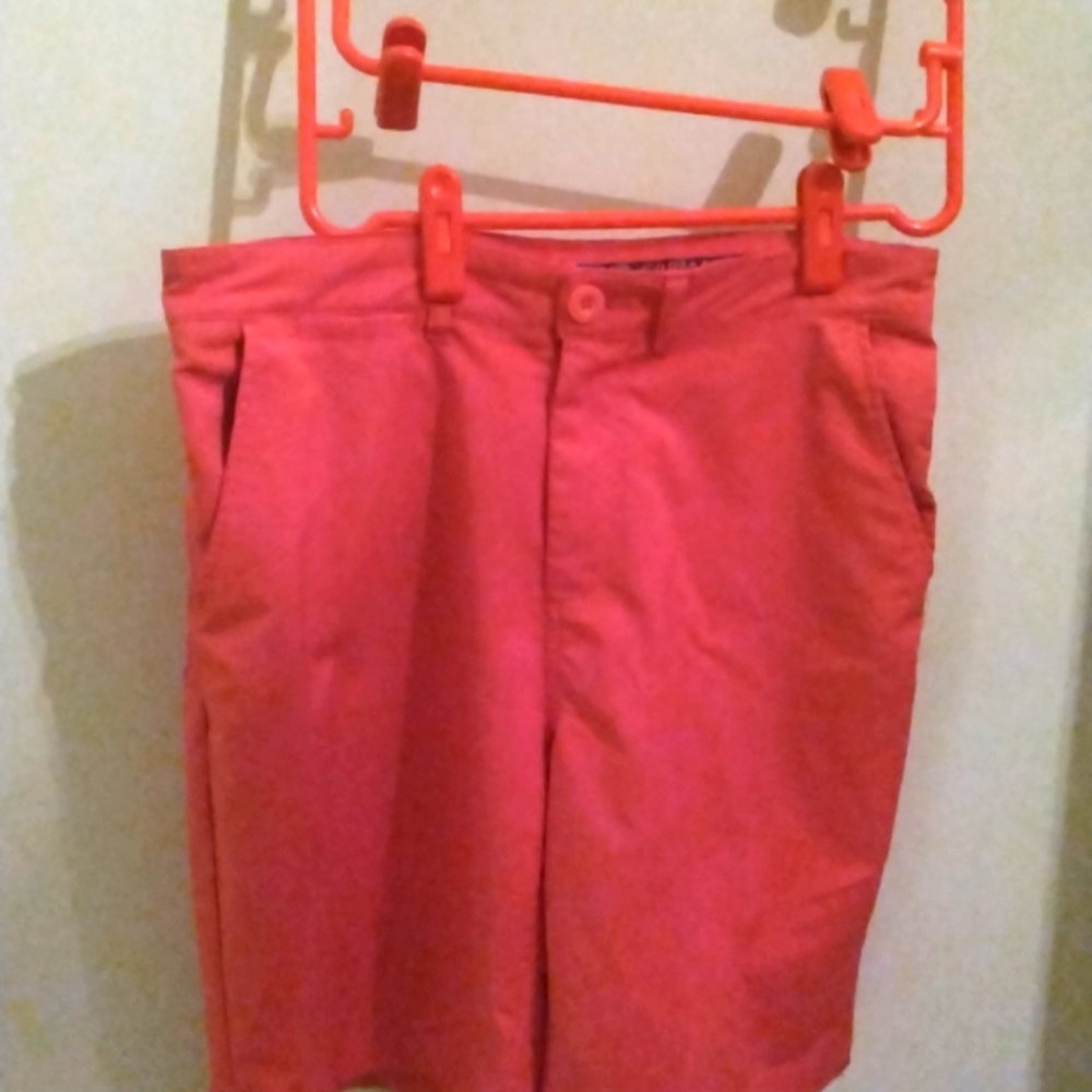 Johnnie O prep performance reddish men's Bermuda